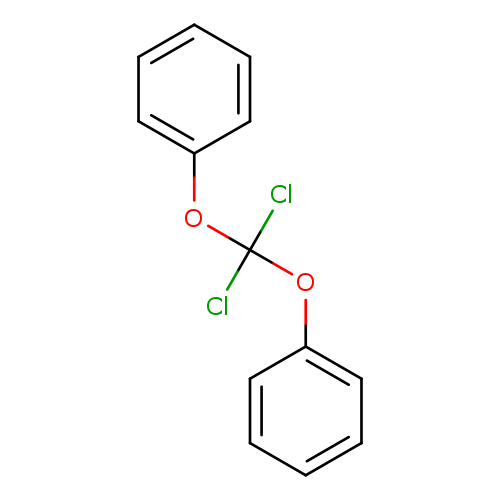 ClC(Oc1ccccc1)(Oc1ccccc1)Cl