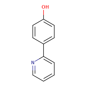 Oc1ccc(cc1)c1ccccn1