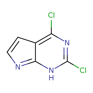 Clc1nc(Cl)c2c([nH]1)ncc2