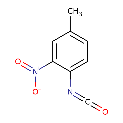 O=C=Nc1ccc(cc1[N+](=O)[O-])C