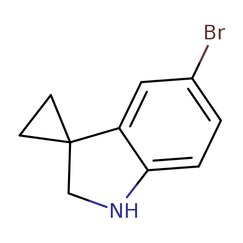 Brc1ccc2c(c1)C1(CC1)CN2