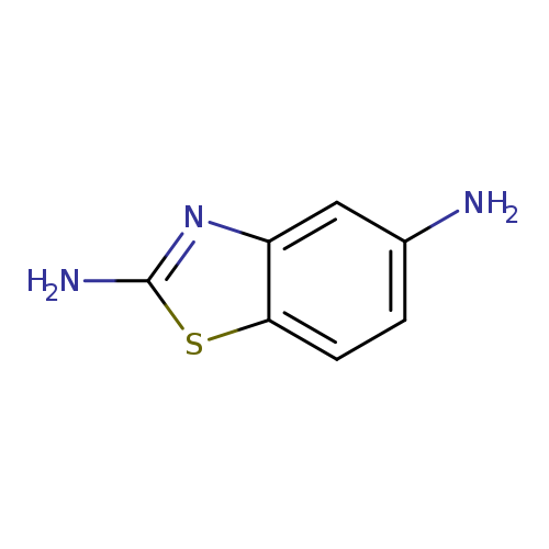 Nc1ccc2c(c1)nc(s2)N