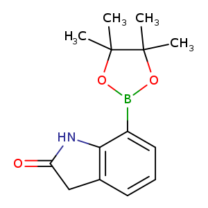 O=C1Nc2c(C1)cccc2B1OC(C(O1)(C)C)(C)C