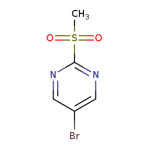 Brc1cnc(nc1)S(=O)(=O)C