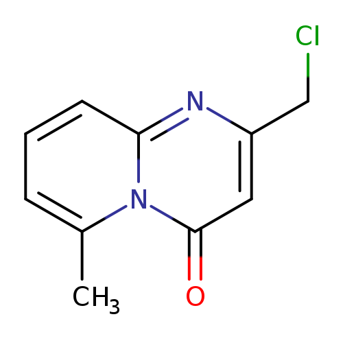 ClCc1cc(=O)n2c(n1)cccc2C