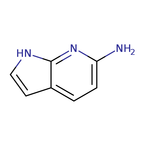 Nc1ccc2c(n1)[nH]cc2