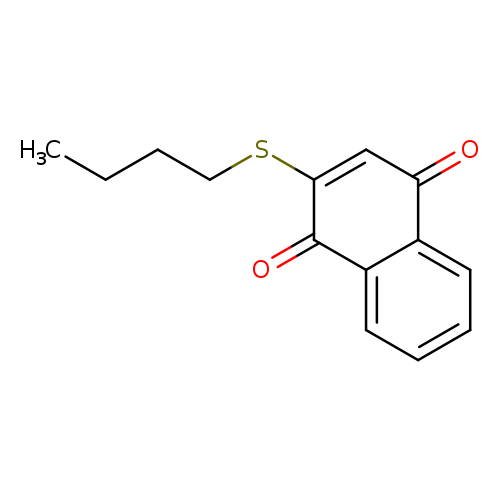 CCCCSC1=CC(=O)c2c(C1=O)cccc2