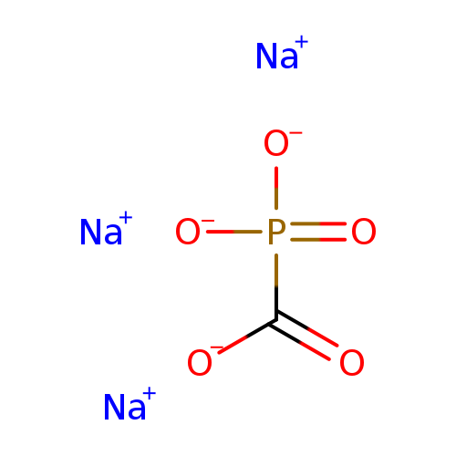 [O-]C(=O)P(=O)([O-])[O-].[Na+].[Na+].[Na+]
