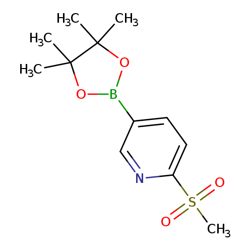 CC1(C)OB(OC1(C)C)c1ccc(nc1)S(=O)(=O)C