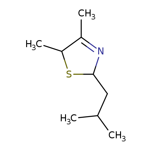 CC(CC1N=C(C(S1)C)C)C