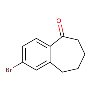 Brc1ccc2c(c1)CCCCC2=O