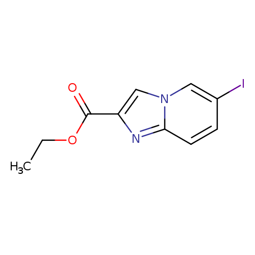 CCOC(=O)c1cn2c(n1)ccc(c2)I