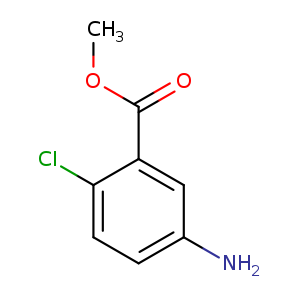 COC(=O)c1cc(N)ccc1Cl