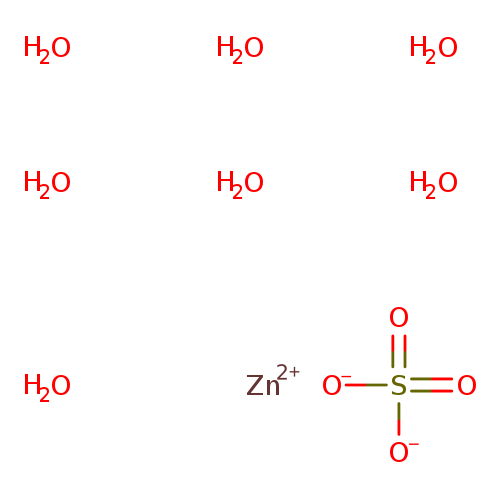 [O-]S(=O)(=O)[O-].O.O.O.O.O.O.O.[Zn+2]
