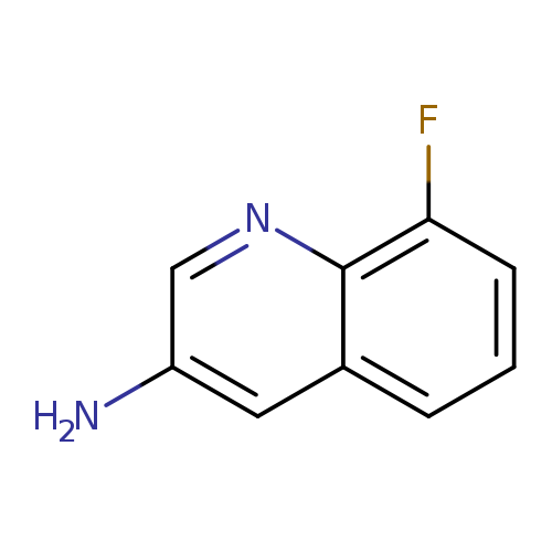 Nc1cnc2c(c1)cccc2F