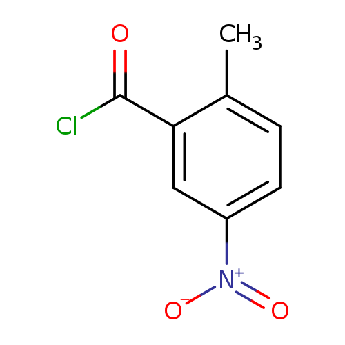 [O-][N+](=O)c1ccc(c(c1)C(=O)Cl)C