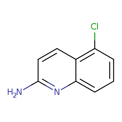 Nc1ccc2c(n1)cccc2Cl