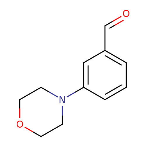 O=Cc1cccc(c1)N1CCOCC1