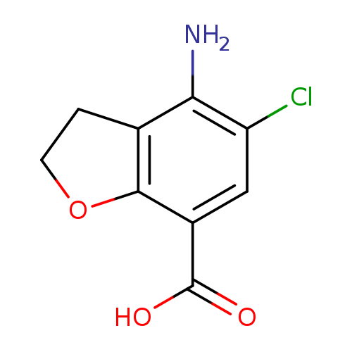 OC(=O)c1cc(Cl)c(c2c1OCC2)N