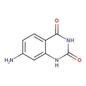 Nc1ccc2c(c1)[nH]c(=O)[nH]c2=O