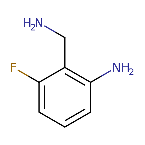 NCc1c(N)cccc1F