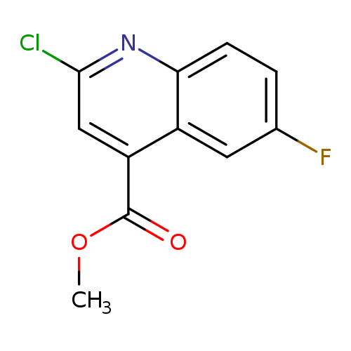COC(=O)c1cc(Cl)nc2c1cc(F)cc2