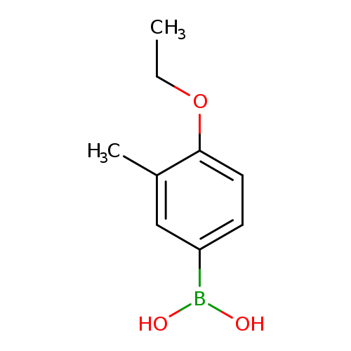 CCOc1ccc(cc1C)B(O)O