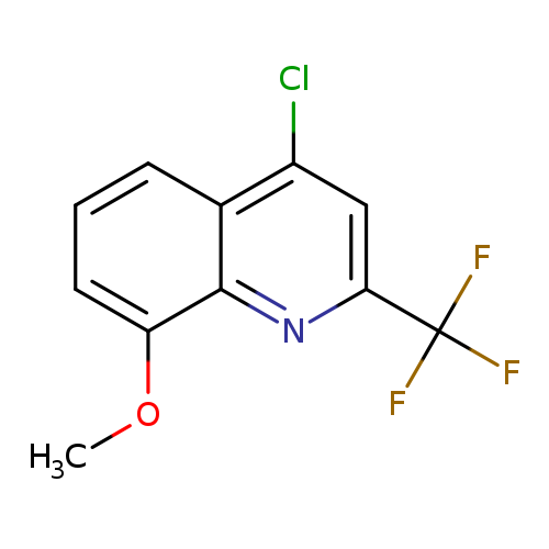 COc1cccc2c1nc(cc2Cl)C(F)(F)F