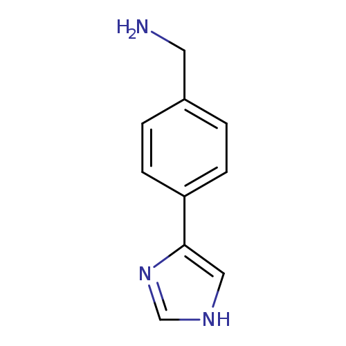 NCc1ccc(cc1)c1c[nH]cn1