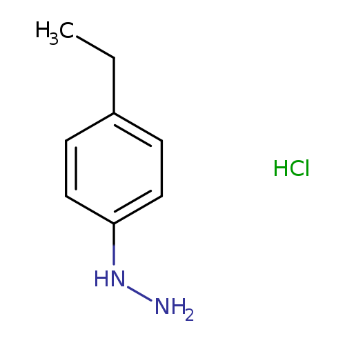 CCc1ccc(cc1)NN.Cl