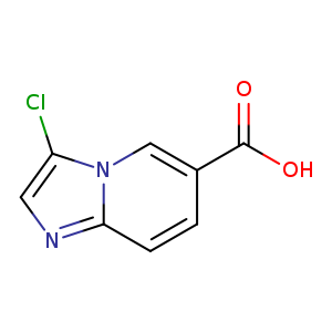 OC(=O)c1cn2c(Cl)cnc2cc1