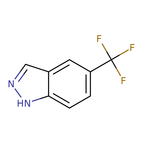 FC(c1ccc2c(c1)cn[nH]2)(F)F