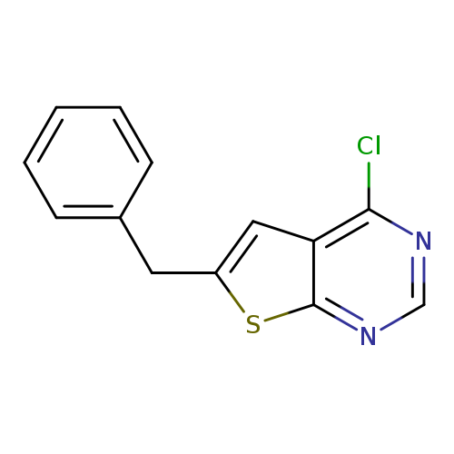 Clc1ncnc2c1cc(s2)Cc1ccccc1