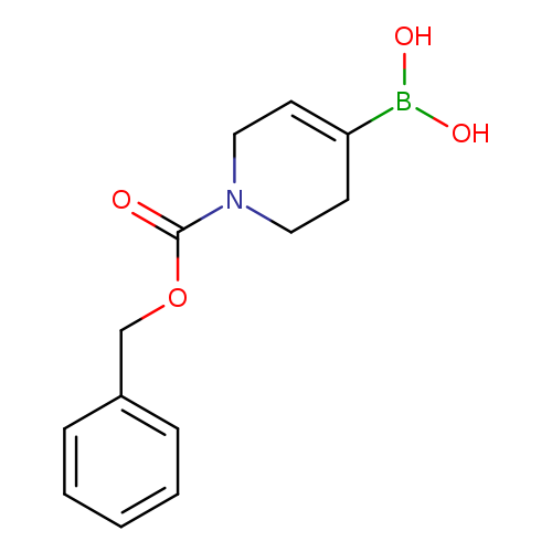 O=C(N1CCC(=CC1)B(O)O)OCc1ccccc1
