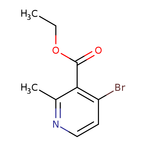 CCOC(=O)c1c(Br)ccnc1C
