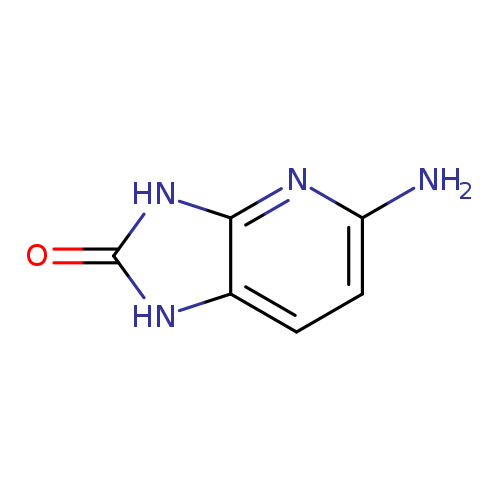 Nc1ccc2c(n1)[nH]c(=O)[nH]2