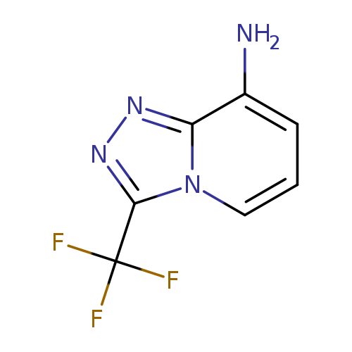 Nc1cccn2c1nnc2C(F)(F)F
