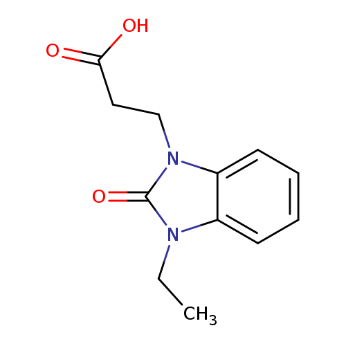 CCn1c(=O)n(c2c1cccc2)CCC(=O)O