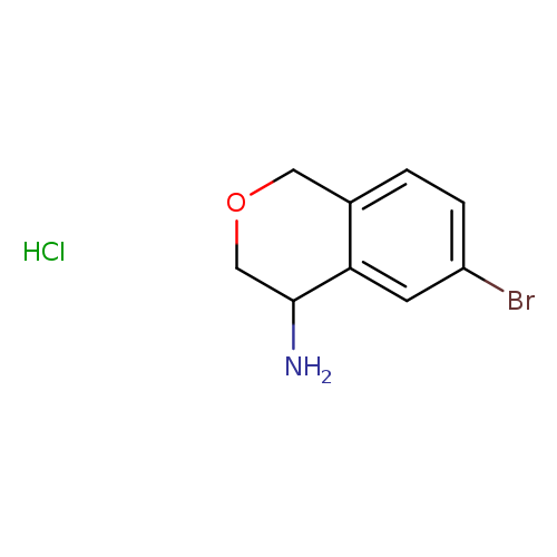 Brc1ccc2c(c1)C(N)COC2.Cl