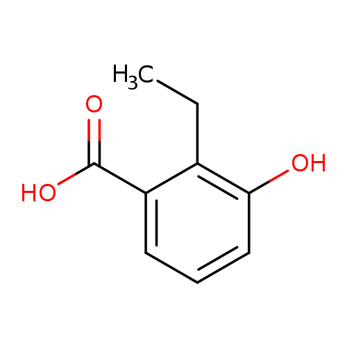 CCc1c(O)cccc1C(=O)O