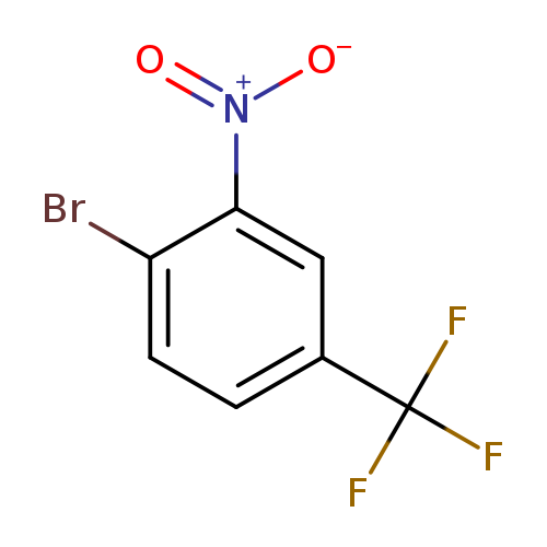 [O-][N+](=O)c1cc(ccc1Br)C(F)(F)F