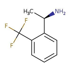 C[C@H](c1ccccc1C(F)(F)F)N