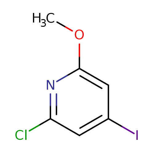 COc1cc(I)cc(n1)Cl