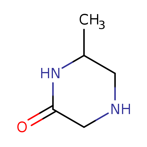 CC1CNCC(=O)N1