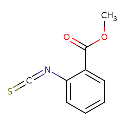 S=C=Nc1ccccc1C(=O)OC