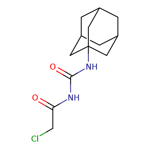 ClCC(=O)NC(=O)NC12CC3CC(C2)CC(C1)C3