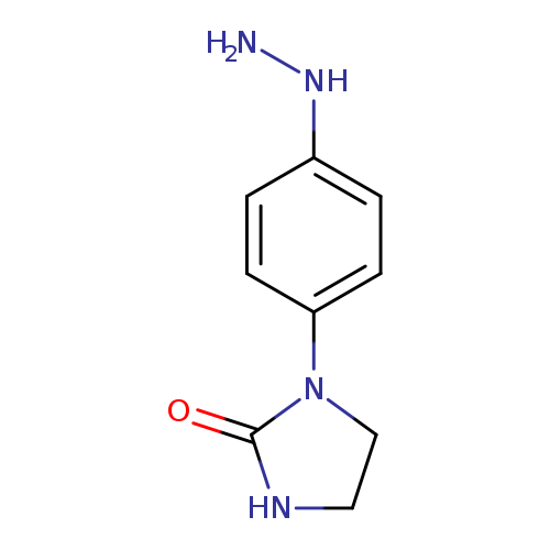 NNc1ccc(cc1)N1CCNC1=O