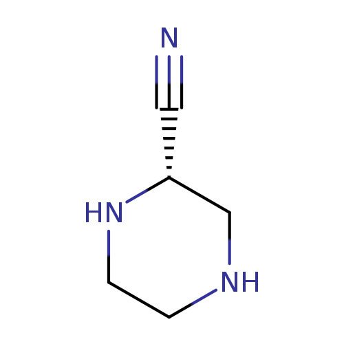 C1NCCN[C@@H]1C#N