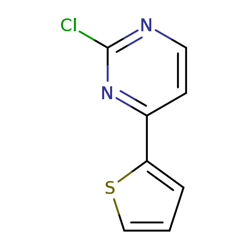 Clc1nccc(n1)c1cccs1