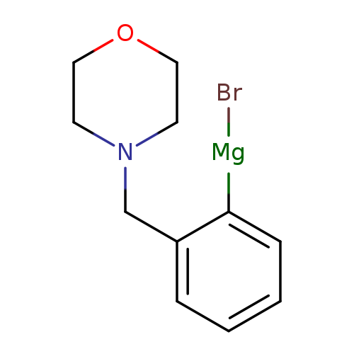 Br[Mg]c1ccccc1CN1CCOCC1